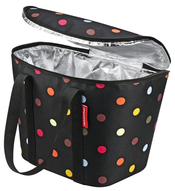 Borsa termica KLICKfix per cestino man. dots, 34x26x25cm, 16l, 360g