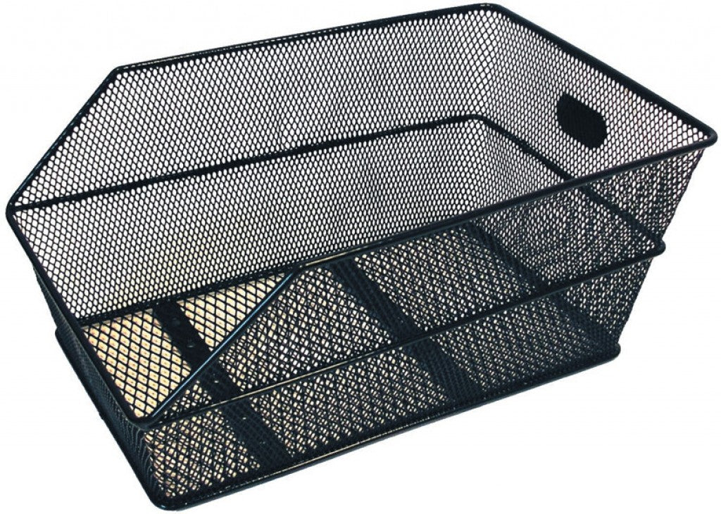 Basil Cento Schulkorb, 38 x 24 x 11 cm, schwarz, engmaschig