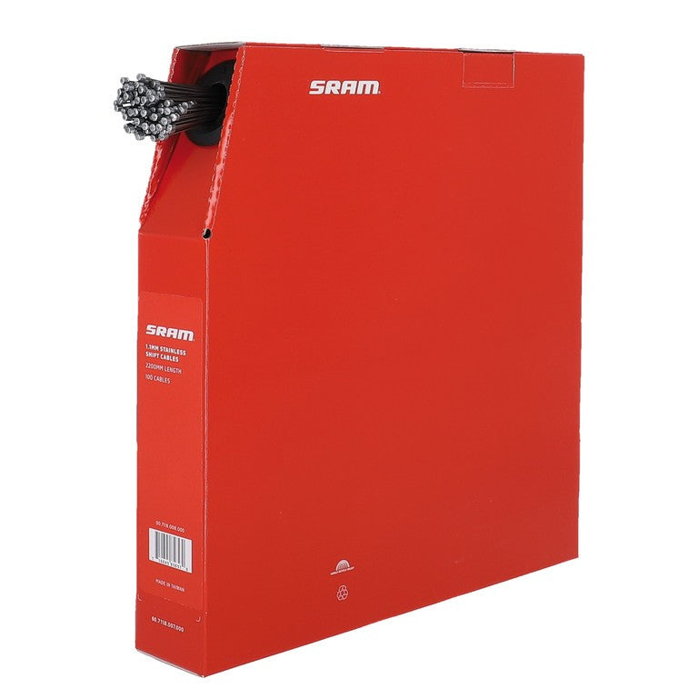 Cavi cambio 1.1 SRAM 1ct/100 pezzi arg,2200mm, inox, Road/MTB