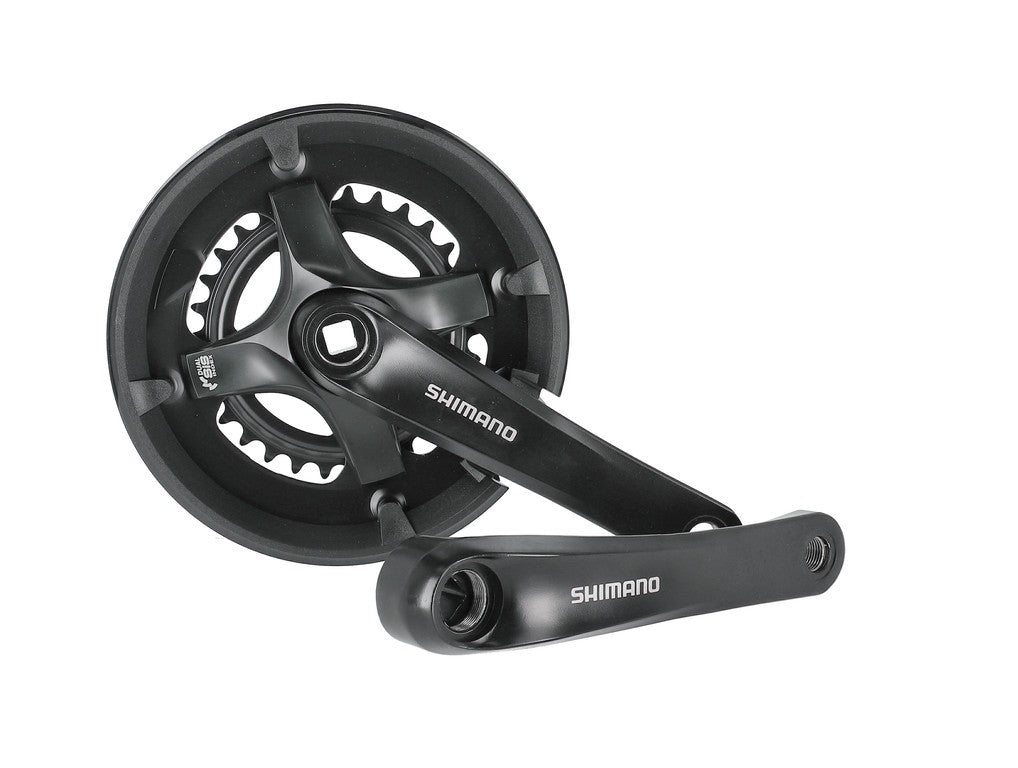 Guarnitura Shimano FC-TY501 7/8v., 30/46d., 175mm, nr, c.parac.,qua.