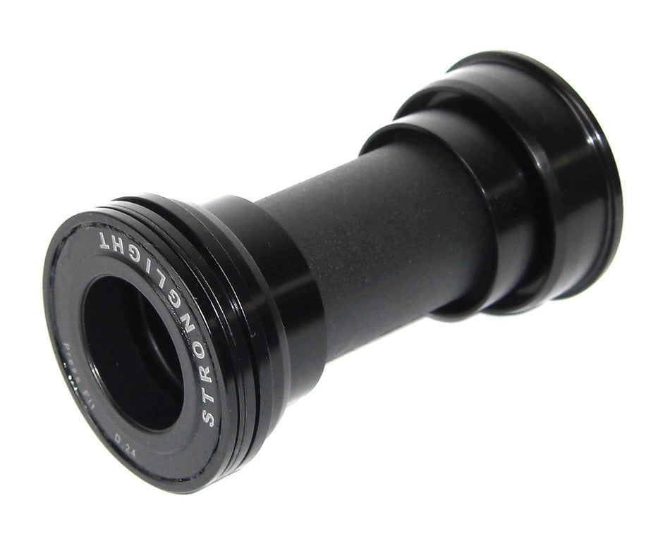 Pedalier Stronglight BB86/89/92 con rodamiento cerámico, negro