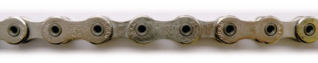 Catena cambio SRAM PC 1071 Hollow Pin 114 maglie 10vel con Power-Lock, arg.