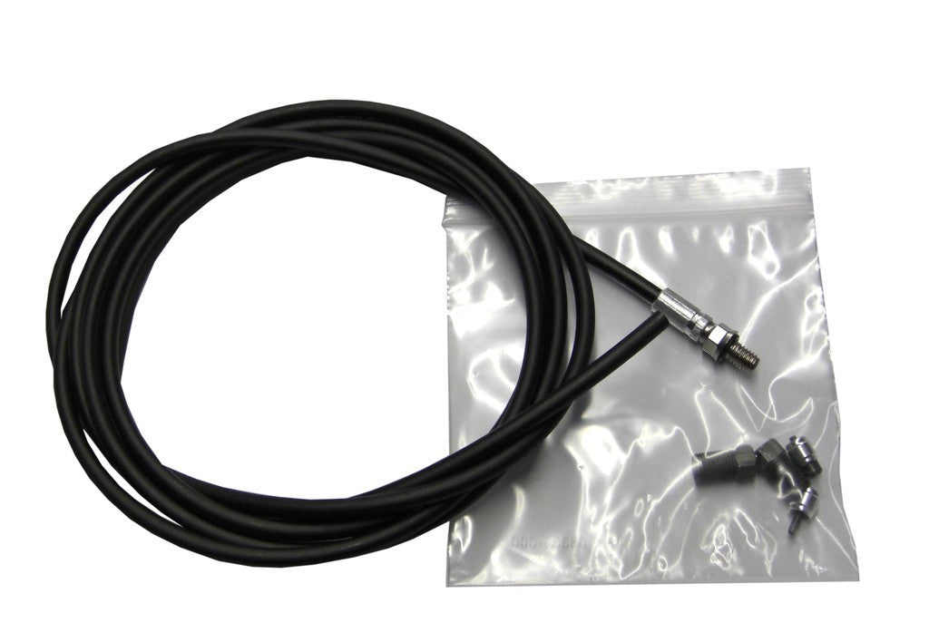 Set d.condotti d.freno Avid nero p.Elixir 5/R/CR/X0/CR Mag,inoss.,2000mm