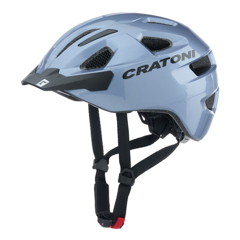 Casco bici Cratoni C-Swift (City) t. unica (53-59cm) blu met. Lucido