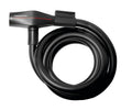 Candado de cable en espiral Trelock SK 415, longitud 180 cm, Ø 15 mm, negro
