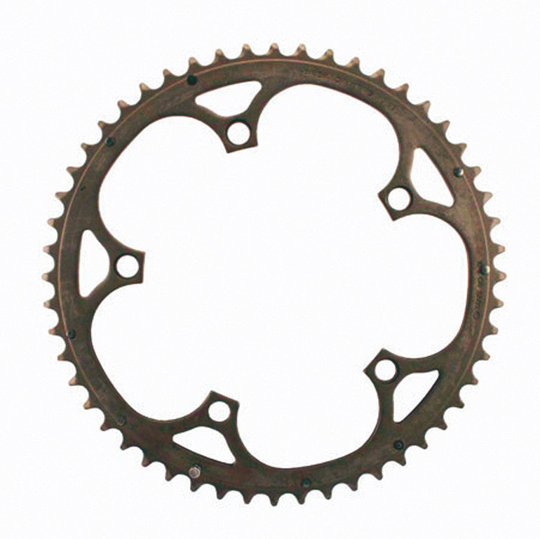 Corona Campagnolo Record 135mm,53d,all,arg,5 bracci,est.,2x10vel.
