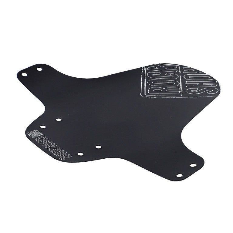 Guardabarros delantero universal Rockshox para MTB. 00.4318.020.028, sw+out-weiß/dis.LogPrint