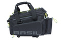 Borsa per port. Basil XL Pro MIK nero lime, 9-36l, MIK