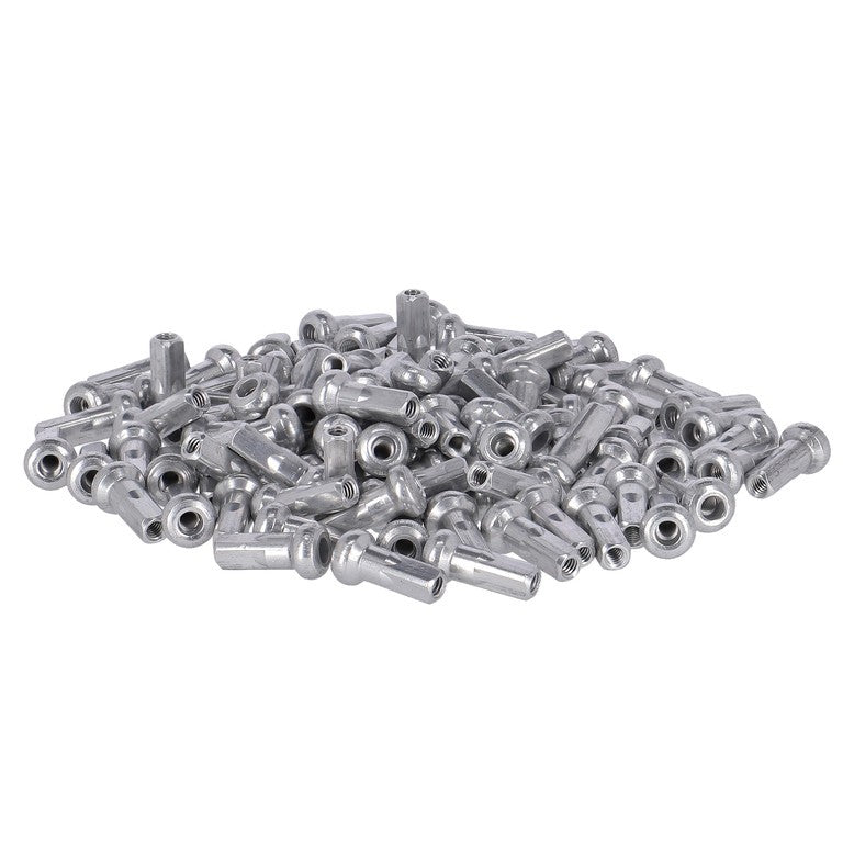 Nipple DT Swiss Hidden 2.0 x 12 all. anodizzato, 100 pz., argento