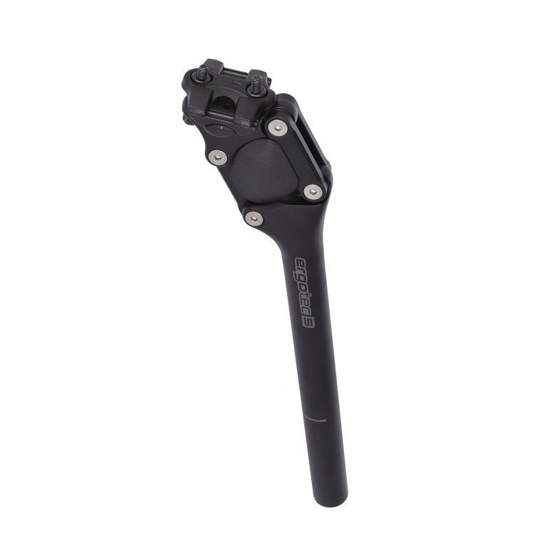 Ergotec PM-705N Stoßdämpfer-Sattelstütze Ø27,2, 350 mm, 27 mm, schwarz, alle, SF5