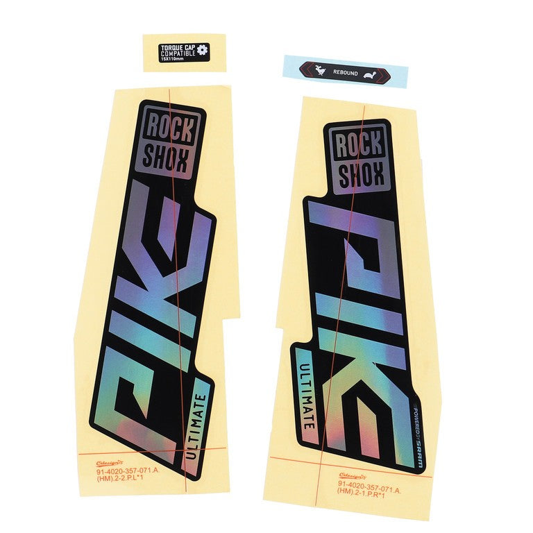 Forc. DecalKit RockSh.Pike Ult. 27/29" 11.4018.105.045,pell.Rainbow gloss p.ner