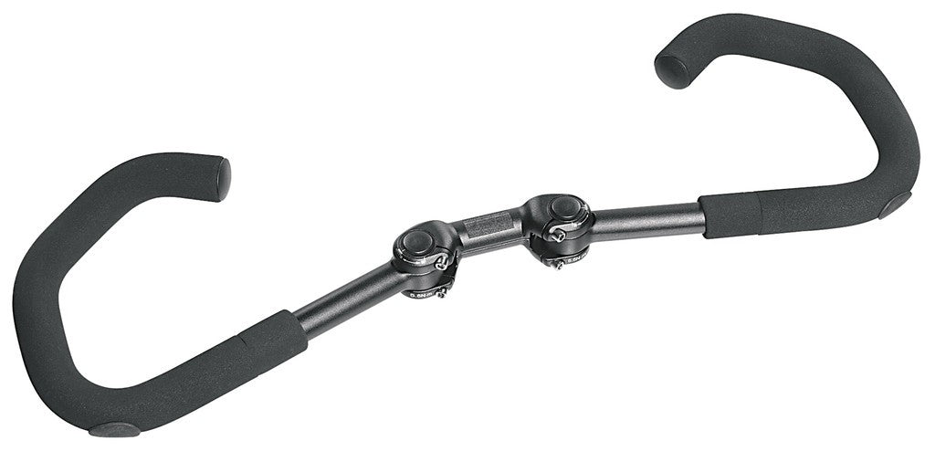 Ergotec AHS Premium Lenker, verstellbar Ø 31,8 mm, 600 mm, Aluminium, schwarz/sand