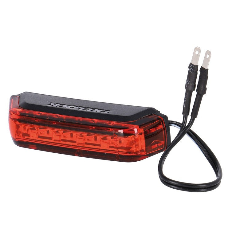 Luce post. LED per e-bike TRELOCK LS 414 COB Line E Signal,6-12V,fiss. parafango