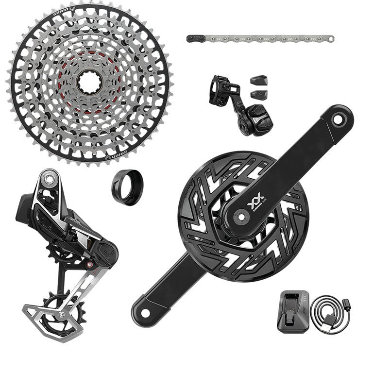 Set gr.camb. SRAM XX T-TypeEagleAXS EMTB 104BCD,36d,XS-1297,10-52d, s. pedivella