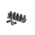 Kit viti SRAM per disco freno T25, titanio, argento, 12 pz