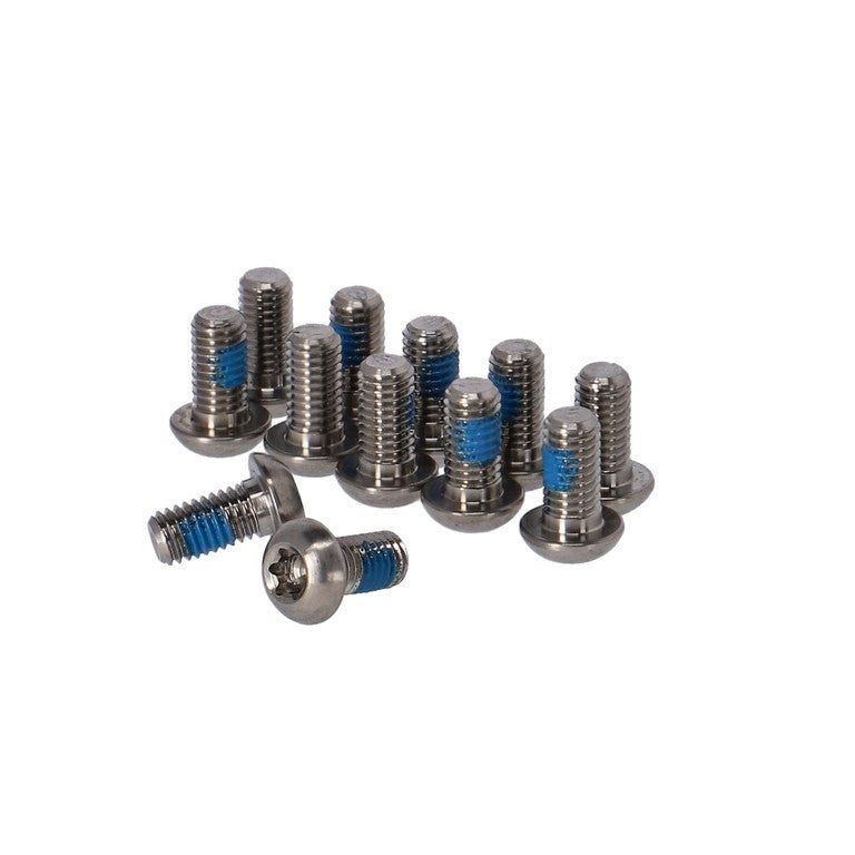 Kit viti SRAM per disco freno T25, titanio, argento, 12 pz
