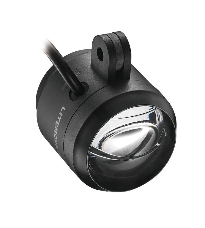 Luz LED para bicicleta eléctrica LITEMOVE SE-70 de 6 V (5 V~16 V), 70 Lux, montaje superior