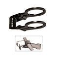 Supporto luce HERRMANS Dual fissaggio al manubrio 31,8mm, nero