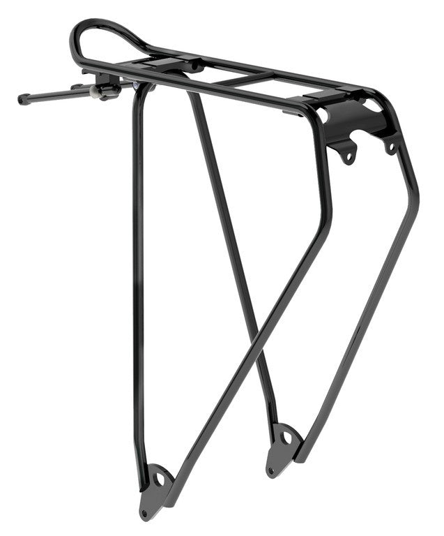 Portapacchi sistema Racktime Lightit nero, 28", allum., ca. 570g