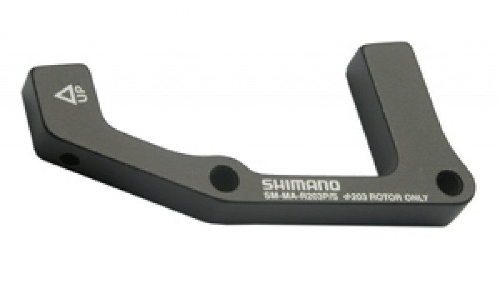 Adatt. Shimano per freno PM/forcella IS RP, per 203mm, per BRM975