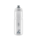 Elite Jet Zuckerrohr-Wasserflasche 750 ml, transparent/grau, Biokunststoff