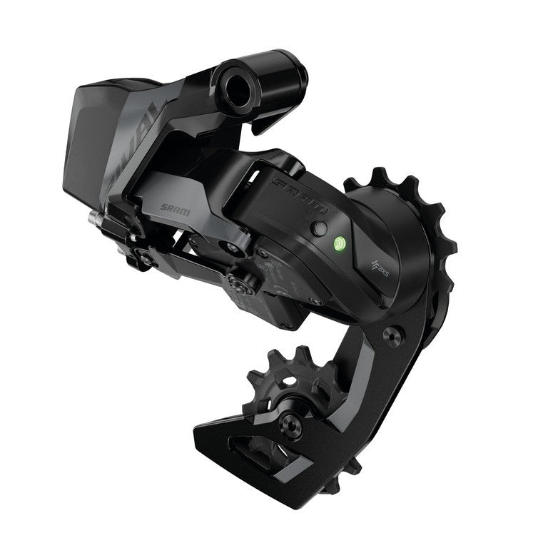 Desviador trasero SRAM Rival AXS E1 de 12 velocidades, máx. 36 dientes, negro/gris, aluminio