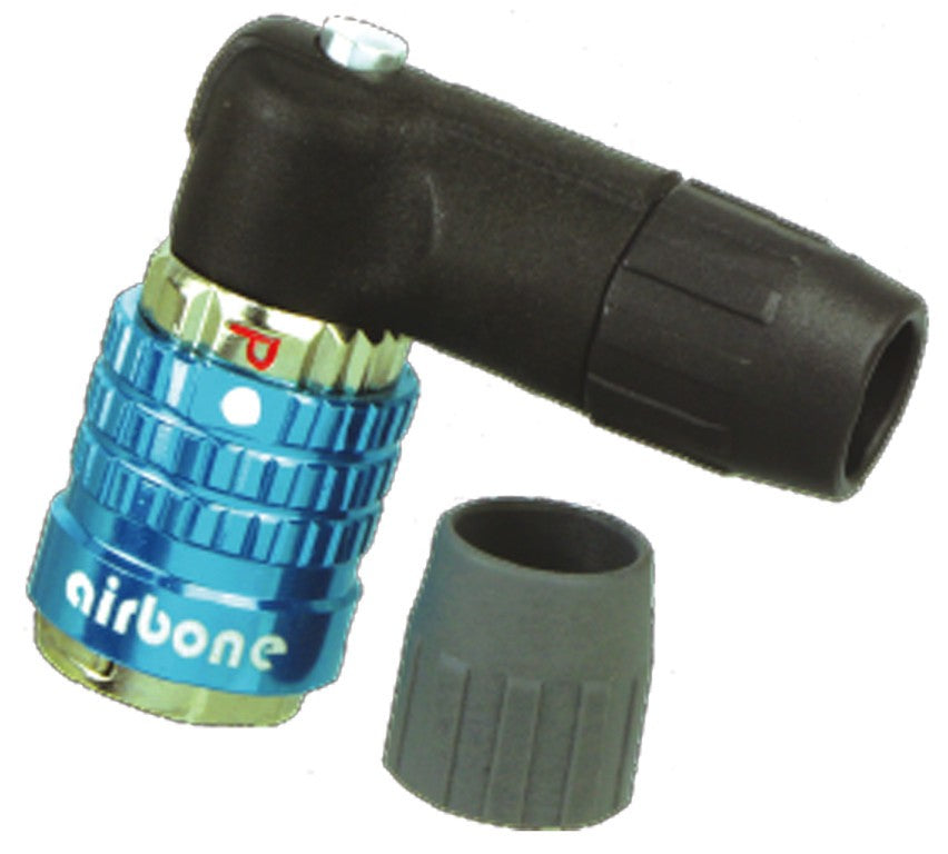 Adattatore valvola Airbone ZT-A15 VS/VP/VD, 90°, nr, funtione QR univ.