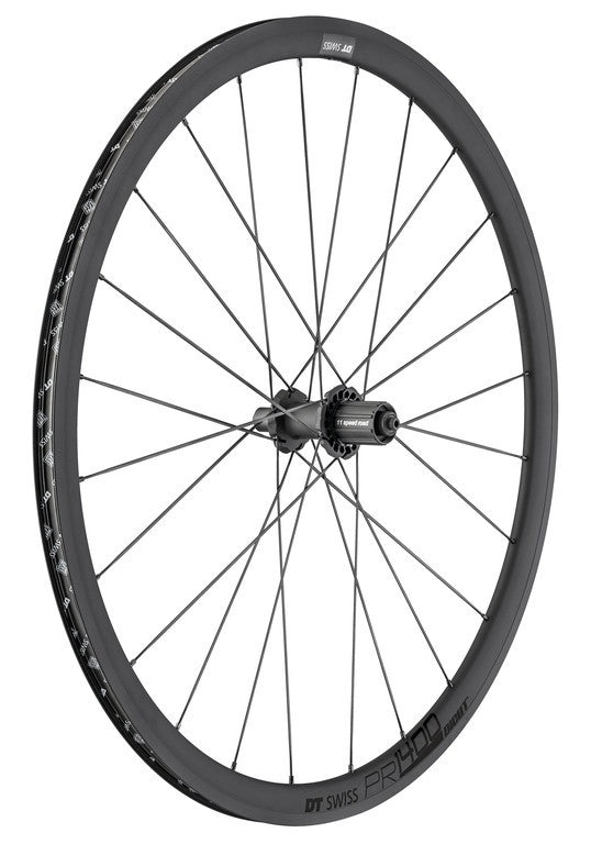 R.Post DTSwiss PR1400 Dicut32 Oxic28"/18 All. graf. 130/5mm QR, Shimano
