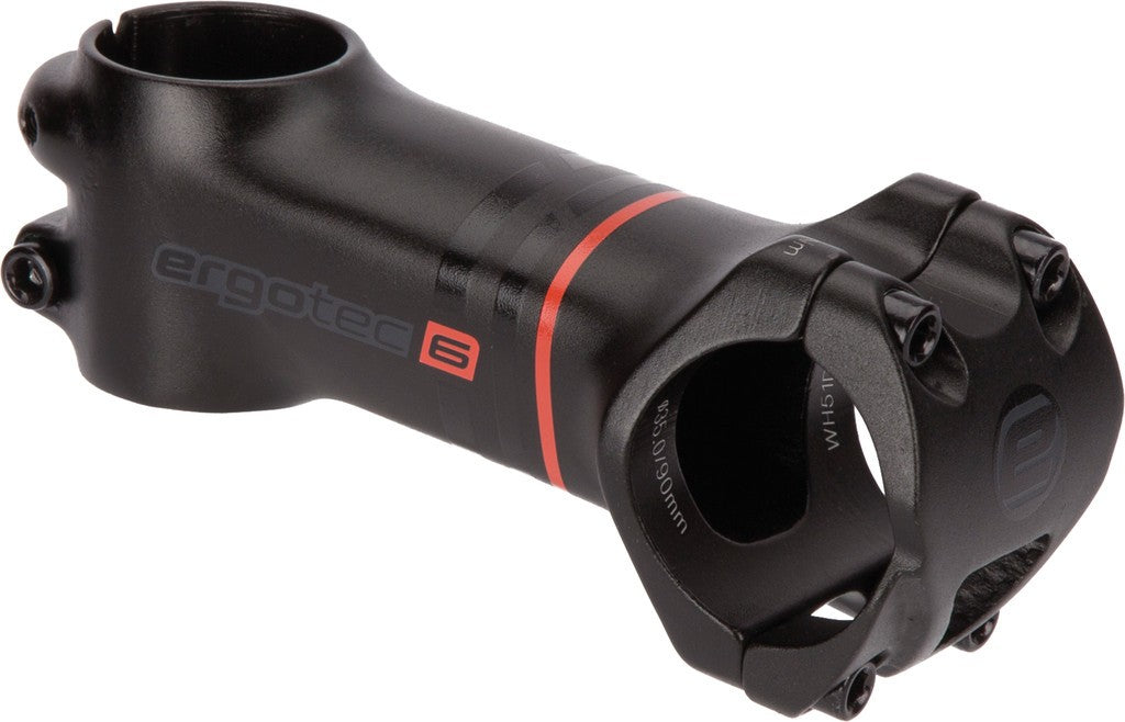 Cabezal A-Head Ergotec Ray 35.0 1 1/8", Ø 26.8/35 mm, 110 mm, 0°, negro