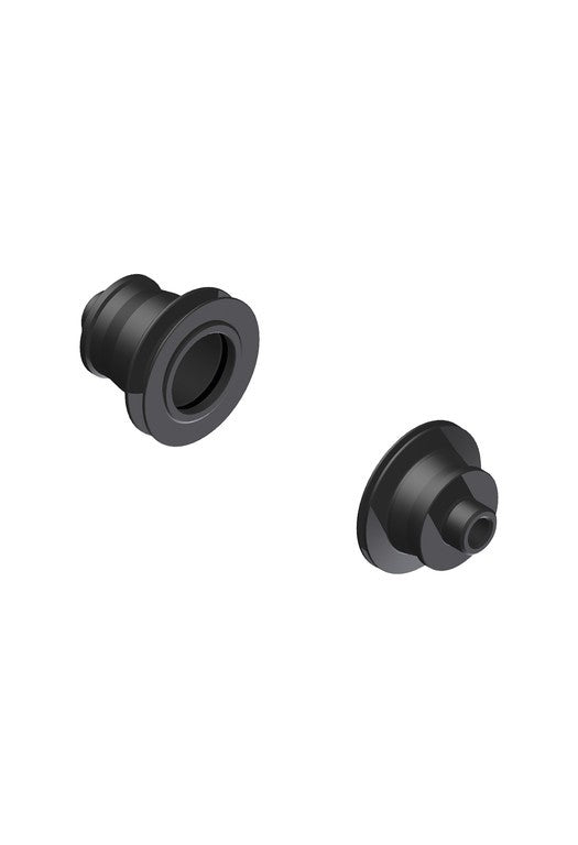 Anpassungssatz DT Swiss Nabe RA 100/5mm QR, Rennrad, CL, schwarz op.
