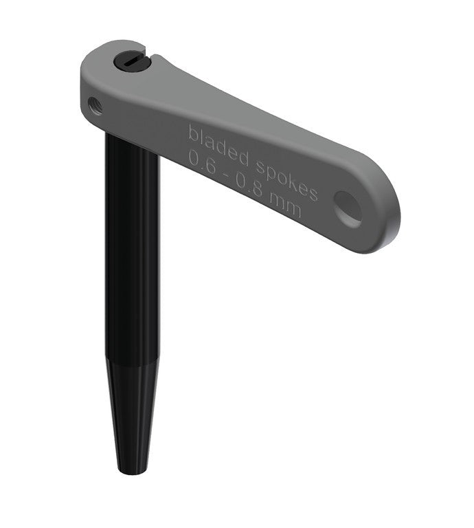 DT Swiss Speichenträger aus silberfarbenem Aluminium, 0,6–0,8 mm