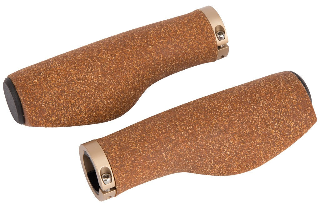 Ergotec Kyoto Korkgriffe 130 mm, Ø 22 mm, braun, Kork