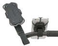 Supporto smartphone KLICKfix Loop grau/nero,6x3,8x11cm,80g,velcro