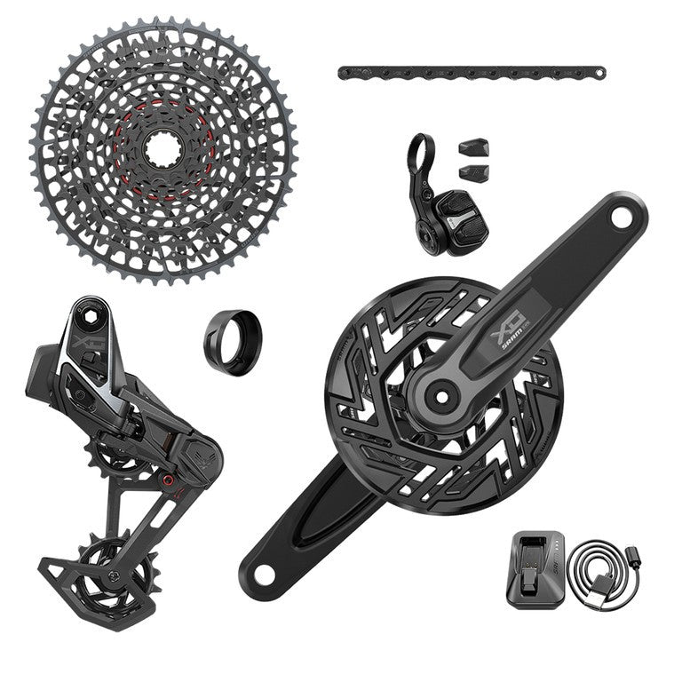 Set gr. cam. SRAM X0 T-TypeEagl.AXS EMTB 104BCD,36d,XS-1295,10-52d, s. pedivella