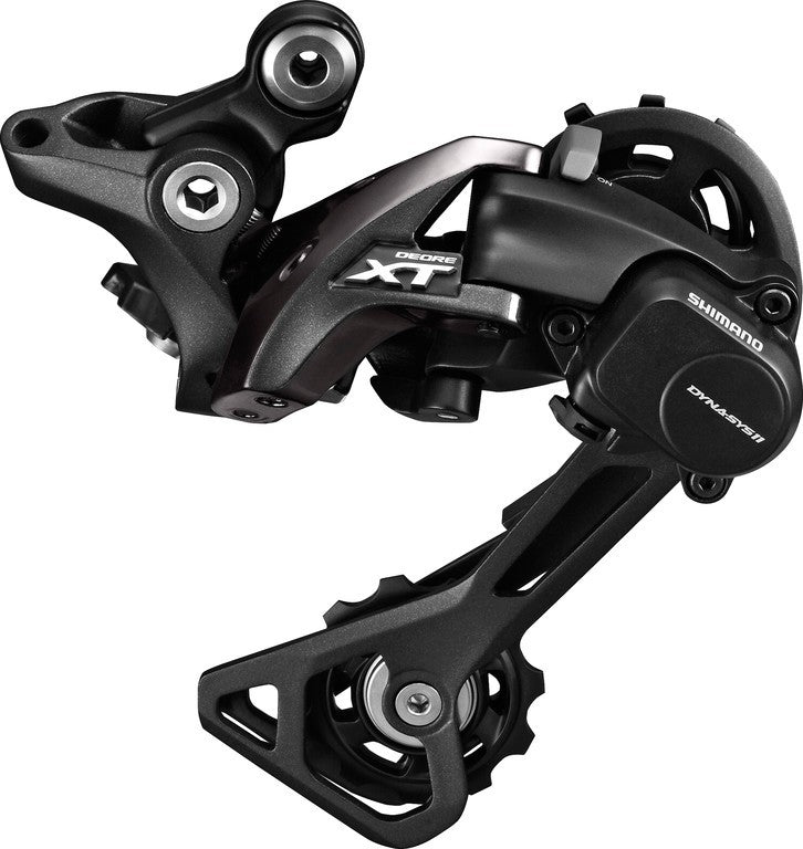 Shimano Deore XT Shadow Plus 11-fach Schaltwerk, mittellanger Käfig, schwarz