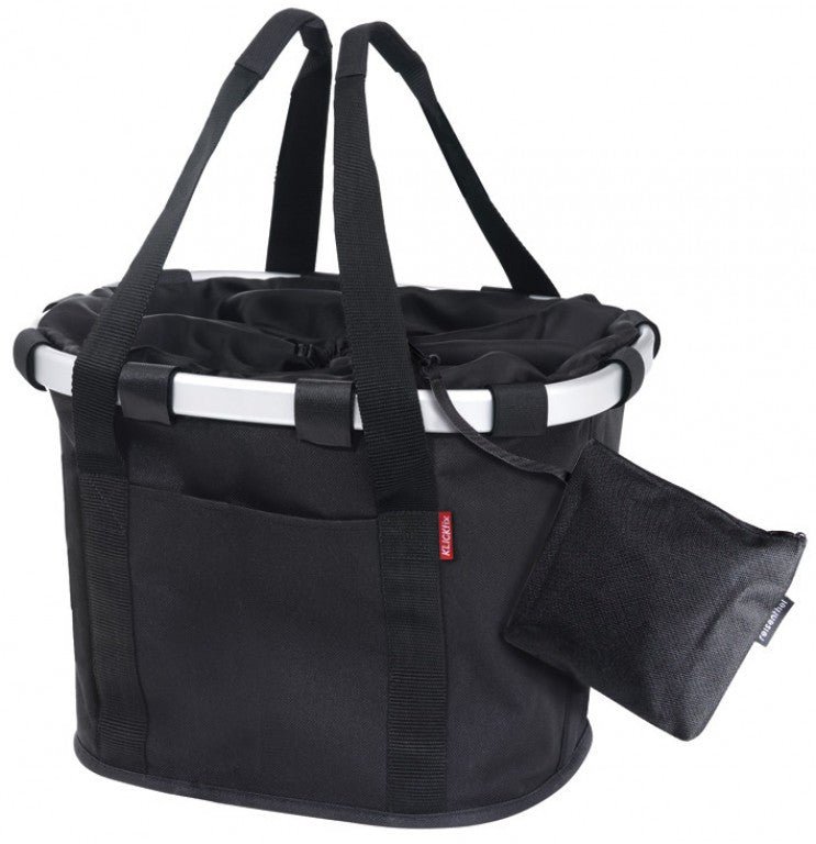Borsa City KLICKfix Bikebasket nero, 35x28x26cm, 15l, 800g