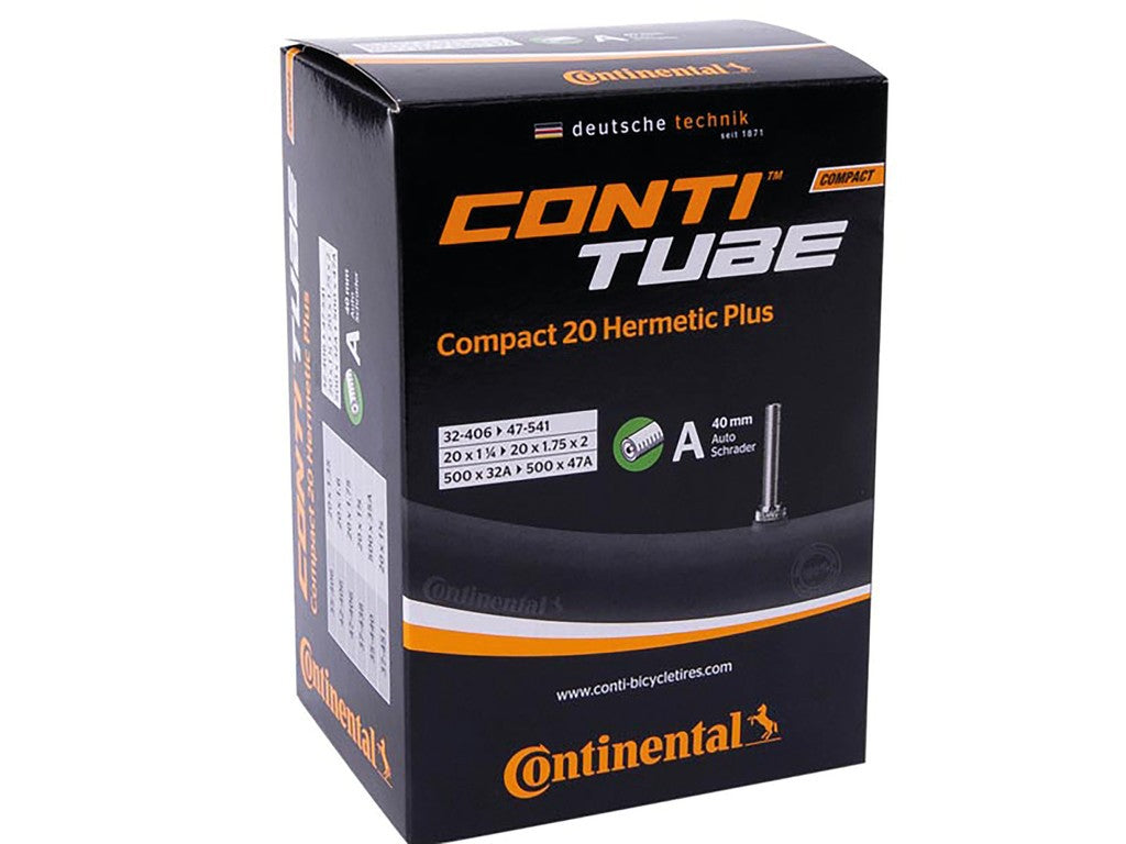 CONTINENTAL Camera d'aria Compact 20 HermeticPlus 20x1 1/4-1.75" 32/47-406/451 VS 40mm