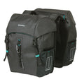 Borsa doppia Basil Discovery 365D M nero melee, 30x14x31cm, 18l