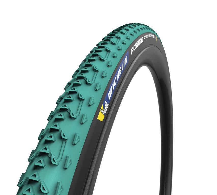 Michelin Power Cyclocross Jet Faltreifen, 28 Zoll, 700x33C, 33-622, grün, TL-Ready