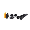 Válvula sin cámara Conti VP de 40 mm, negra, paquete de 2