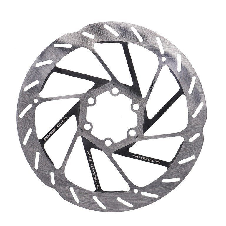 Disco freno SRAM DB HS2 Ø160mm, arg, 6 fori, arrotondato