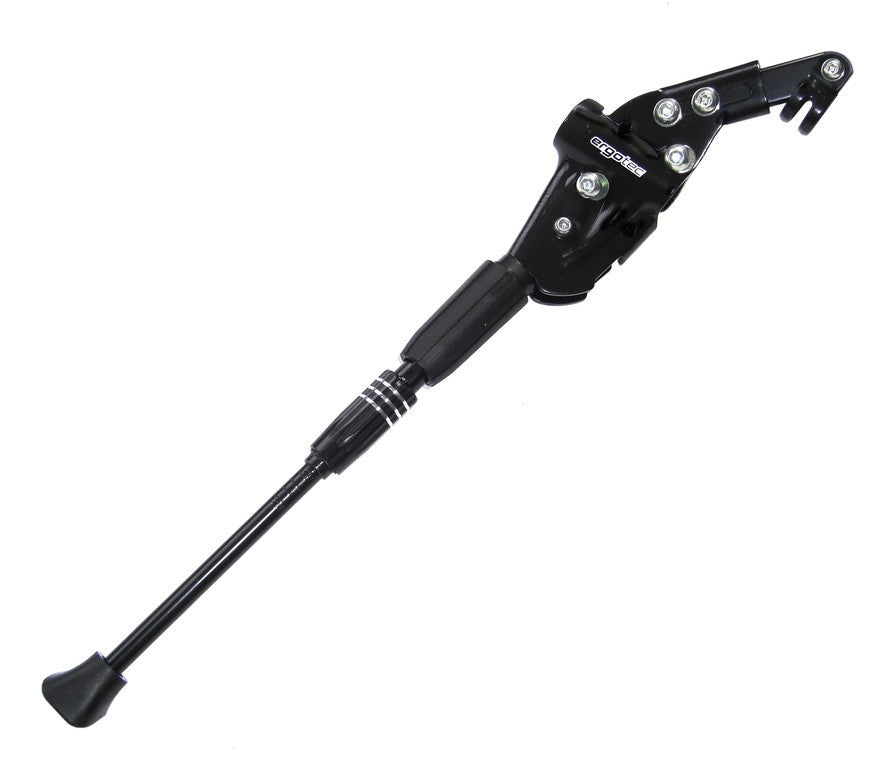 Ergotec Universal-Hinterradständer, schwarz, 24–28 Zoll, alle verstellbar