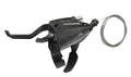 C+F Shimano ST-EF500 2-Finger-3-Gang-Bremshebel, links, V-Brake, 1800 mm, schwarz