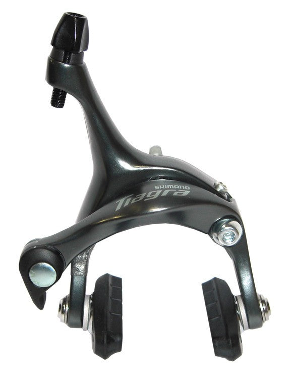 Freno de bicicleta de carretera Shimano Tiagra BR-4700 RA, negro, 49 mm, sin palanca