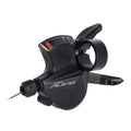 Palanca de cambios Shimano Alivio SLM3100L de 3 velocidades, izquierda, 1800 mm, Rapidfire, nr./plateada.