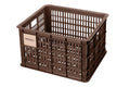 Basil Crate M Fahrradbox 45,25 x 35 x 25 cm, marr, 29,5 l, Kunststoff