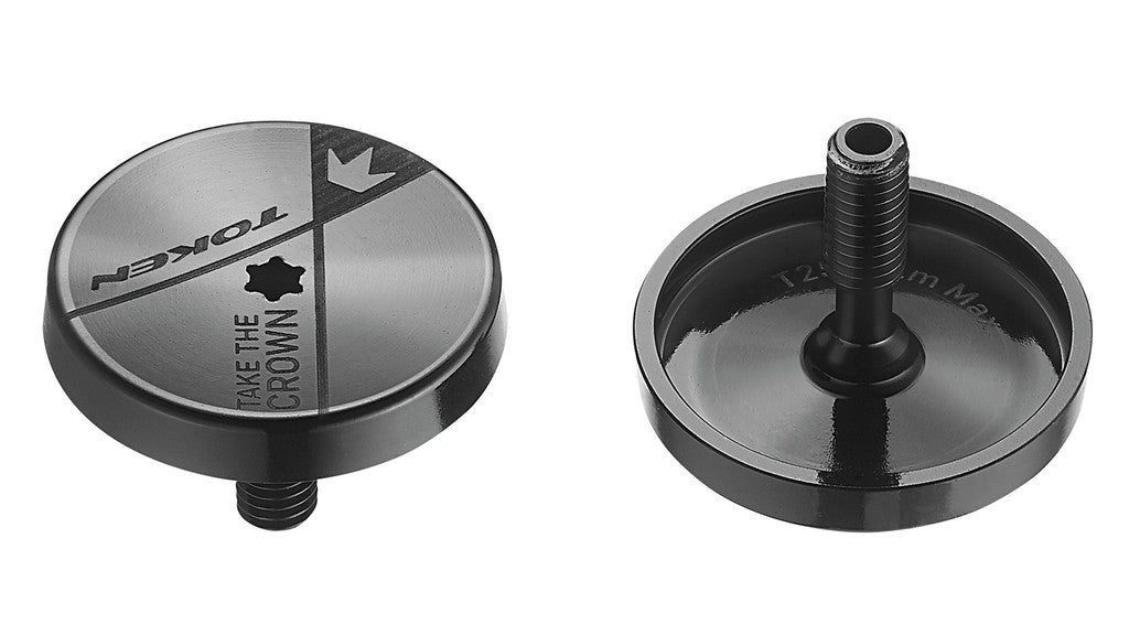 A-Head Kappe TOKEN Kronenkappe 1 1/8" schwarz, ultraleicht 4,5 g