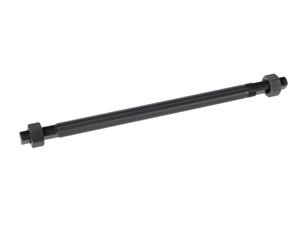 Eje pasante universal Weber de 230 mm de paso, 12 x 1,0 mm, longitud del eje sin rosca de 165 mm