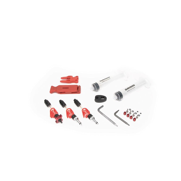 SRAM Standard V2 Scheibenbremsen-Entlüftungsset mit DOT 5.1 Bremsflüssigkeit