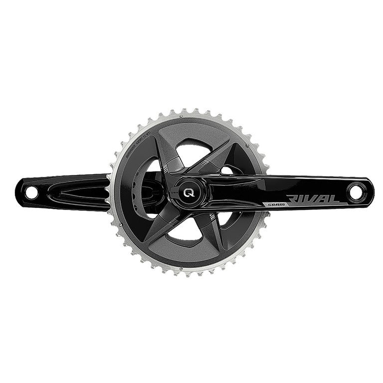 Powerm.Sram Rival D1 Quarq Road DUB Wide 160mm,43-30d,Yaw,12v,94BCD,47.5,allu.,DM